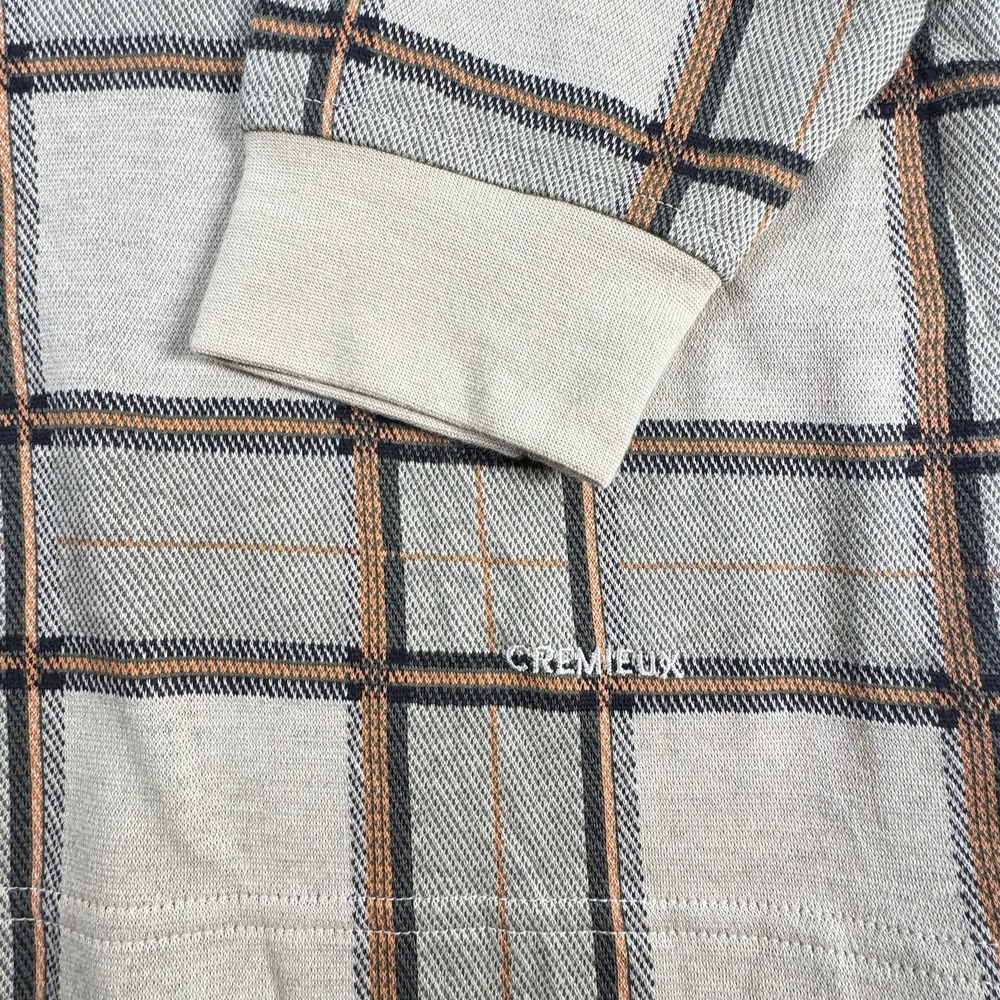 Vintage Daniel Cremieux Collection Long Sleeve Polo Shirt – NWT – XL/TG Tan - Picture 4 of 6